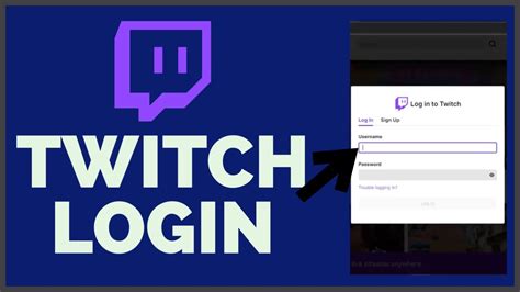 twitch login